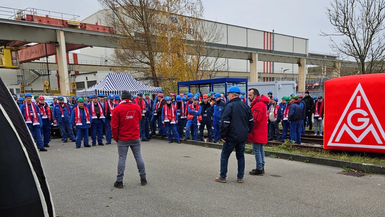 Warnstreib bei Neptun am 6.11.2024