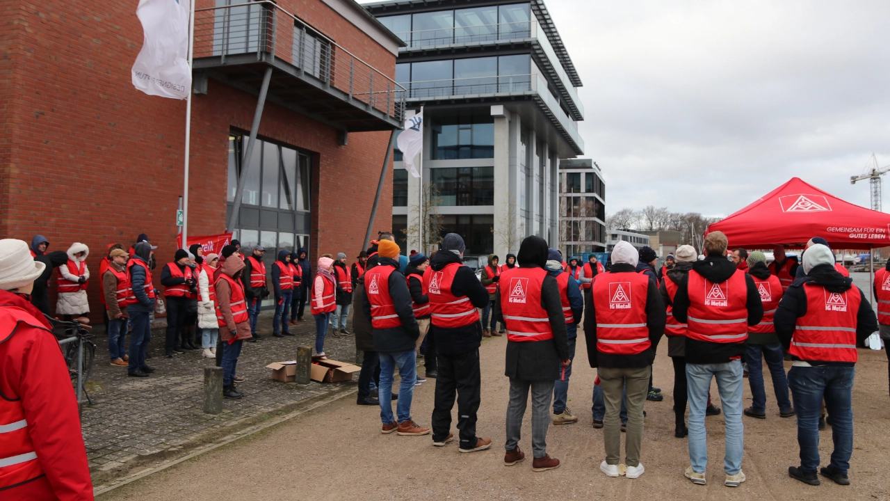 Warnstreik am 07.02.24 bei NSD