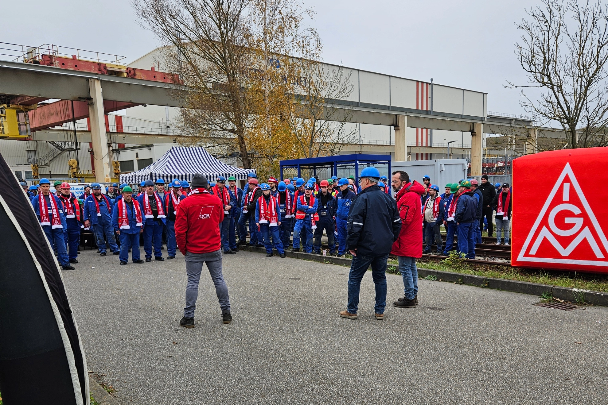 Warnstreib bei Neptun am 6.11.2024