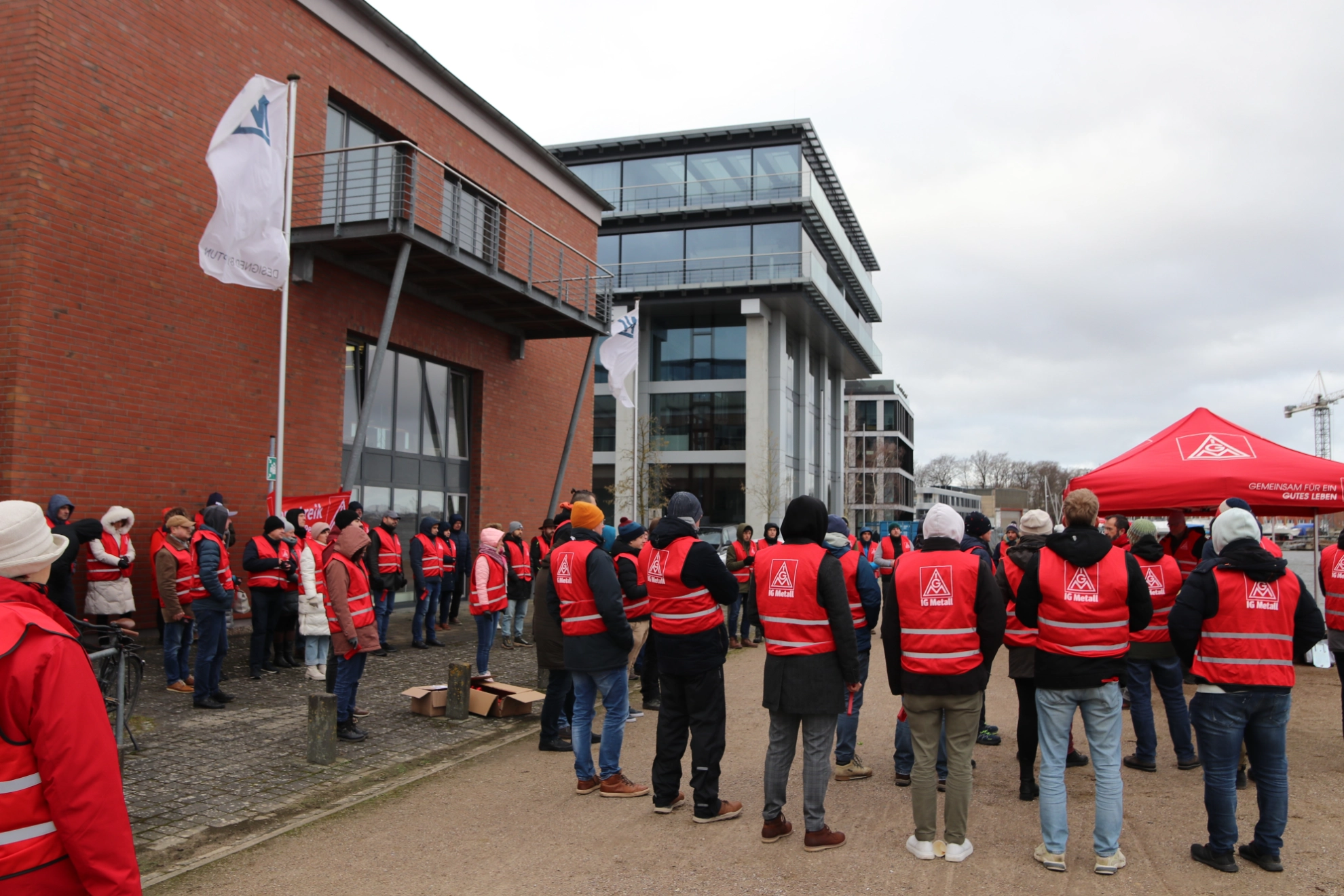 Warnstreik am 07.02.24 bei NSD