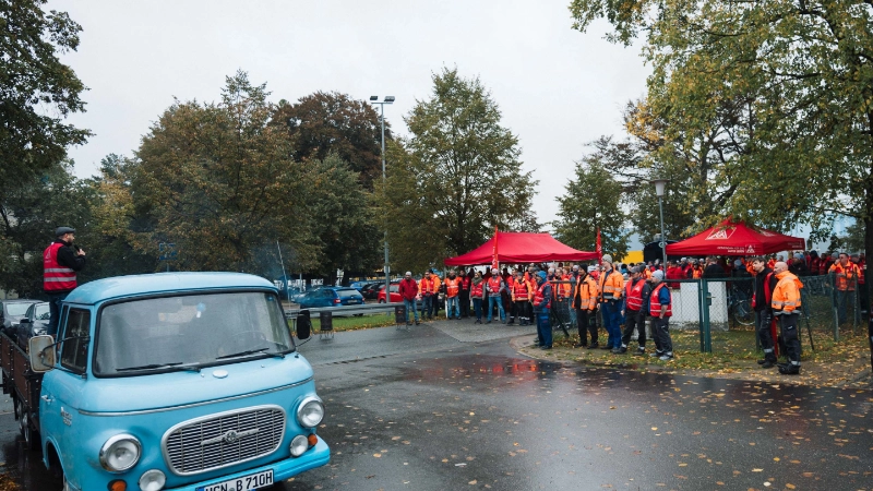 Bild2 Brüggen Warnstreik